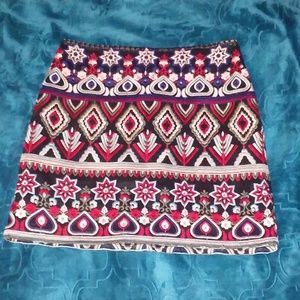 Ellison embroidered skirt